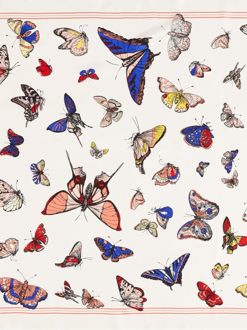 NWOT Talbots Butterfly Scarf by ECHO